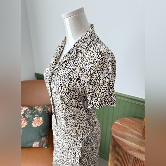 Stockholm Atelier &Other Stories floral mini dress size US 2 EUC - Picture 6 of 8
